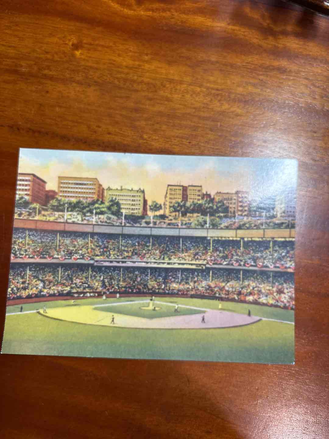 Polo Grounds Postcard angle 2