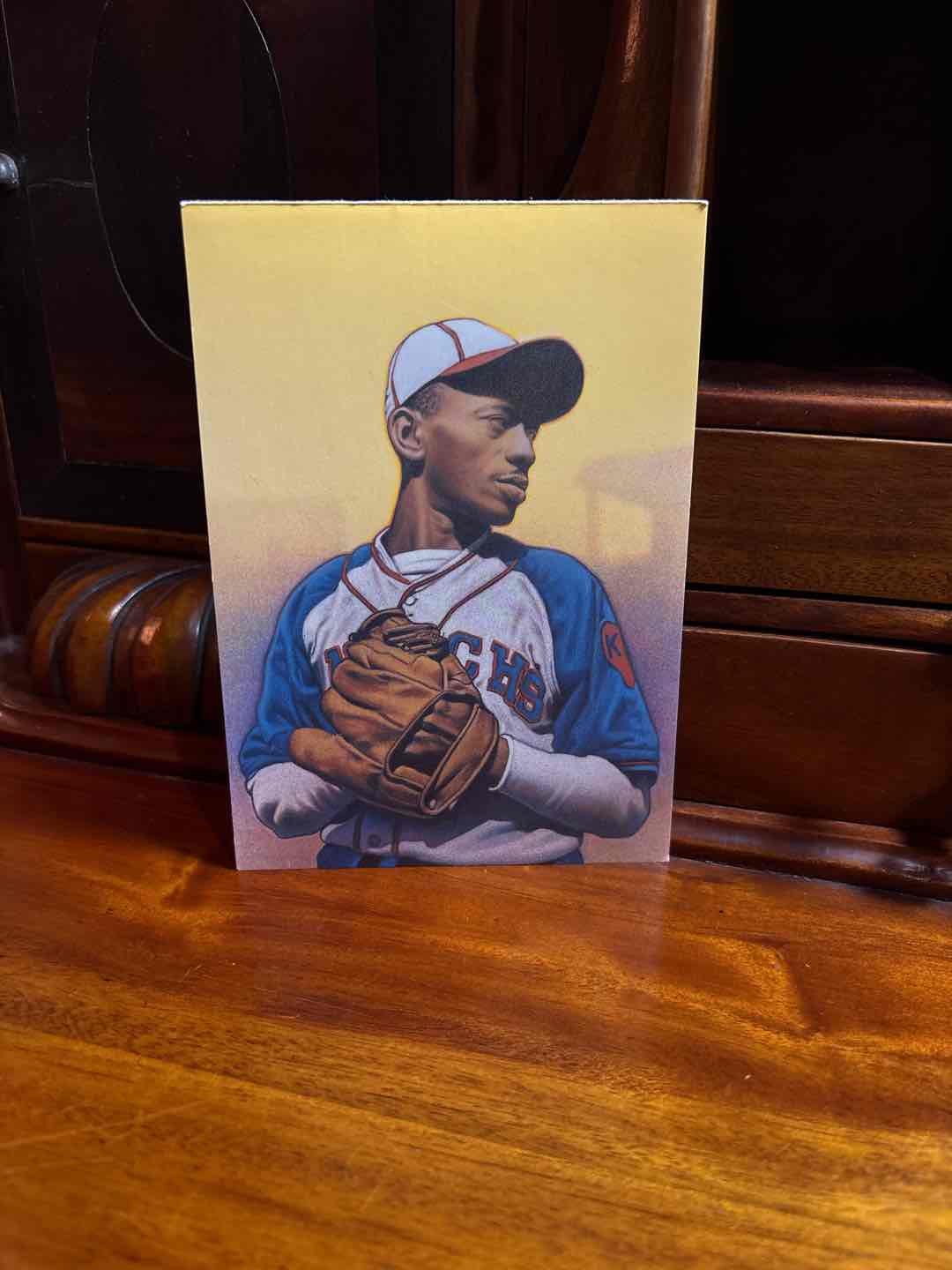 Satchel Paige Postal Card angle 2